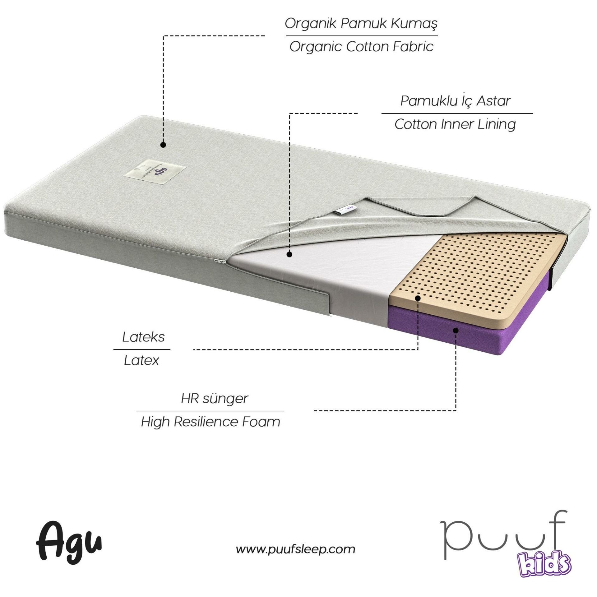 First Sleep AGU Bebek Yatağı